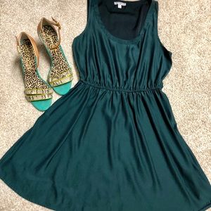Pretty Emerald Dress by Cotton On Medium